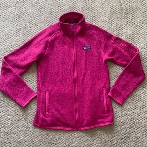 Patagonia Pink Zip Up size Small